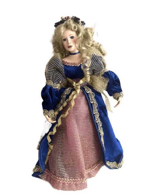 Doll Fairy Paradise Gallerie Glorious Christmas Angel Bethany Porcelain Princess