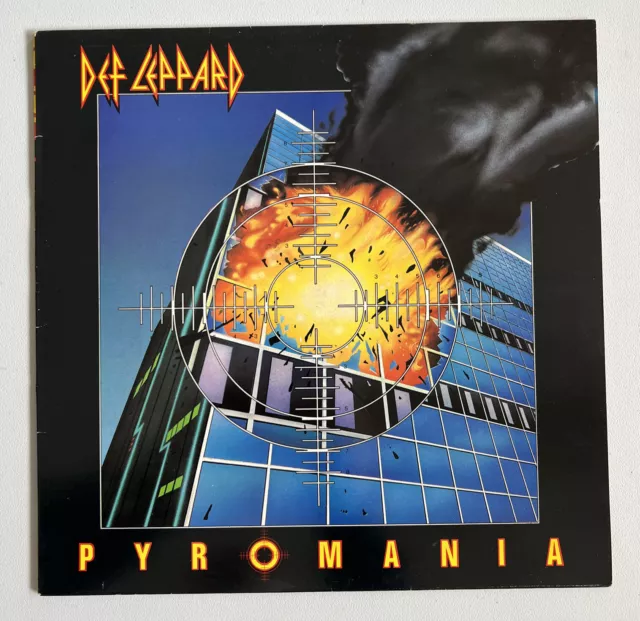 DEF LEPPARD Pyromania LP Inner Sleeve 33rpm 12" UK 1983 EX/EX