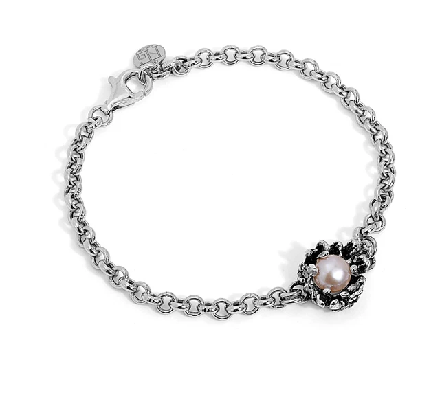 Bracelet Argent 925 Et Perle Magna Grecia MGK4095V