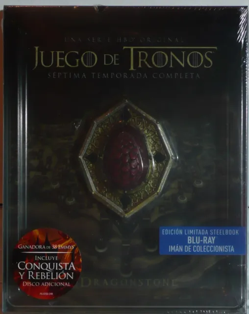  882/Juego De Tronos Temporada 7 /Steelbook/Blu-Ray/Nueva Precintada /Es Import