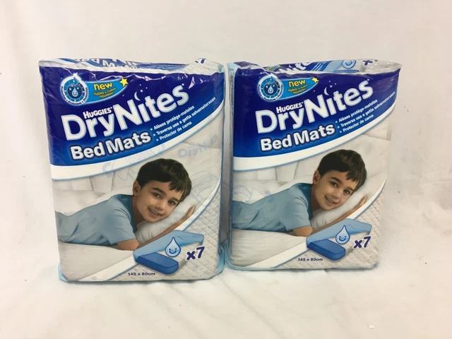 Huggies drynites bed mats 7 pack deals