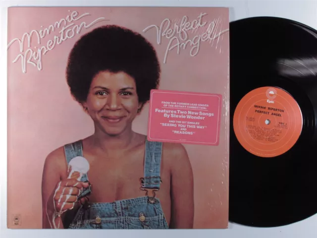 MINNIE RIPERTON Perfect Angel EPIC LP NM SHRINK j