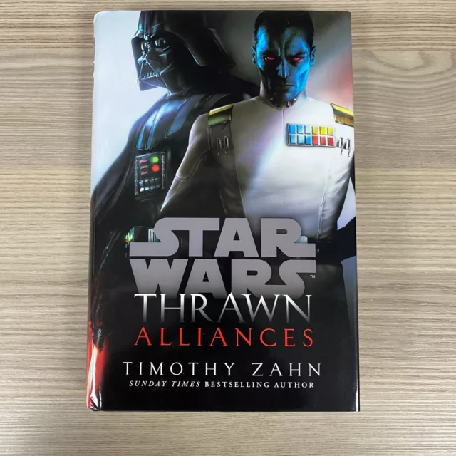 Star Wars Thrawn Alliances Timothy Zahn Dura Novel Libro Sci-Fi Grand Admiral