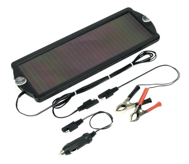 Sealey SPP01 12 V Auto, Van, Boot, Wohnwagen, Wohnmobil Solarpanel Trickle Akku Ladegerät