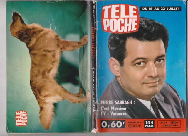 Tele Poche 1966 N°27 Complet - Pierre Sabbagh