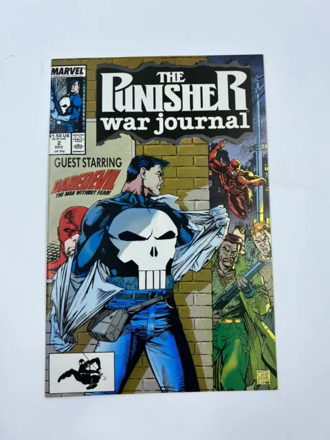 Punisher War Journal, The #2 VF; Marvel | Daredevil Jim Lee