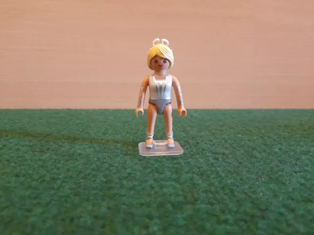 ❤ PLAYMOBIL ❤ Figur Nr3 FRAU tätowiert Badeanzug Zopf Schuhe Strand Meer Pool