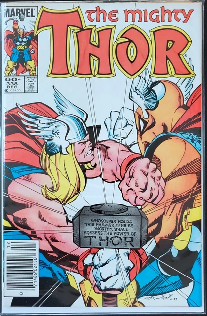 Mighty Thor #338 FN- 5.5 1983 2nd Beta Ray Marvel Comics Free Shipping!