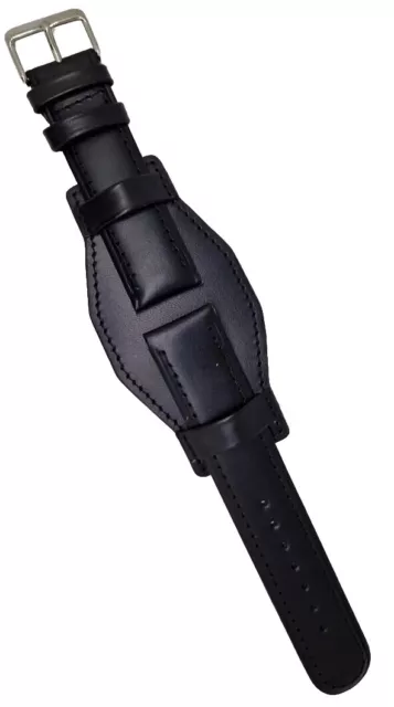 Uhrenarmband mit Unterlage für Bund, passend für Heuer IWC Tuitima Porsche/ D18