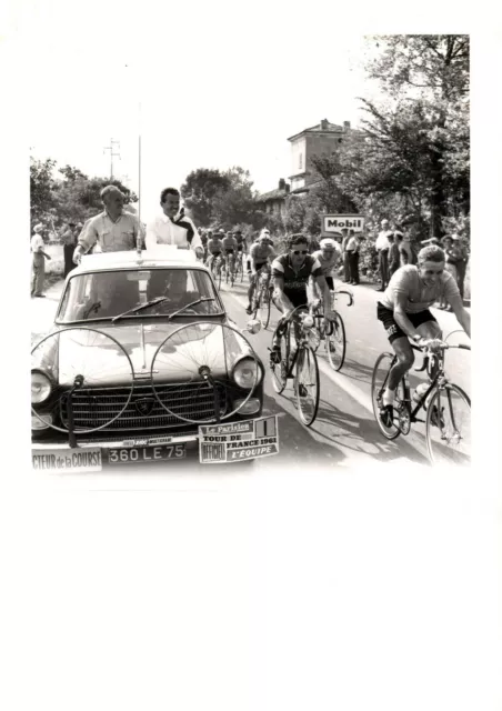 PHOTO L'EQUIPE PRESSE SPORT TOUR DE FRANCE 1961 Maurice HERZOG