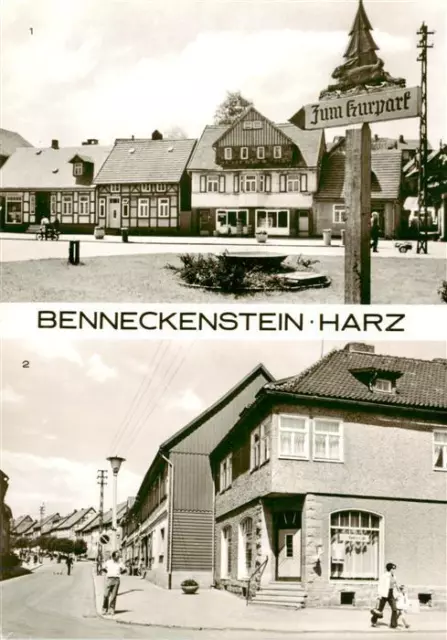 73962494 Benneckenstein_Harz Am Roten Platz Blick zur Oberstadt Benneckenstein_H