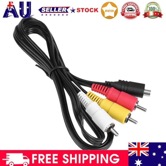 1.2m VMC-15FS A/V RCA to 10Pin Port Adapter Cable for Camera