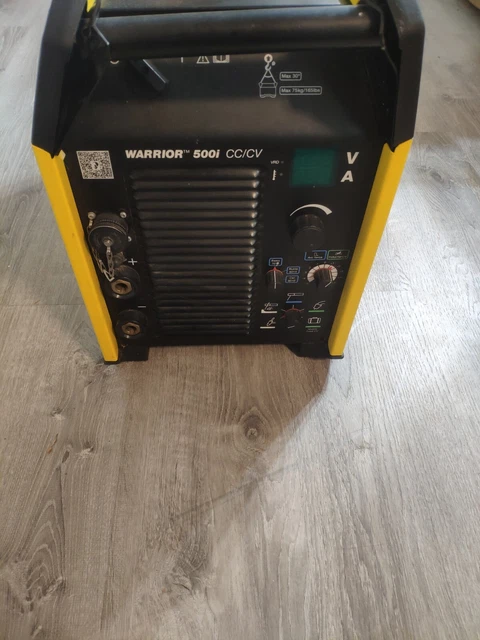 Esab Warrior 500i CC/CV Welder 500amps of Mig, Tig, Stick & Arc Gouging Power