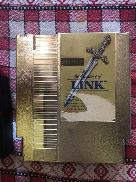 Zelda 2 II The Aventure Of Link (Gold) / Nintendo NES / PAL B / FAH #2