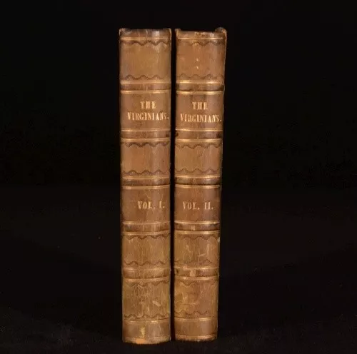 1858-1859 2 Vol The Virginians William THACKERAY First Edition