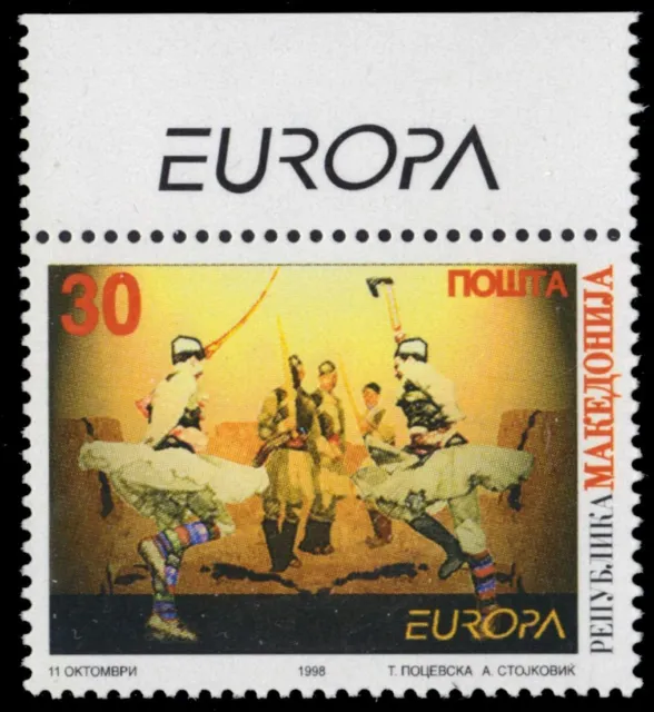 MACEDONIA 124 - Europa "National Festivals" Strumica Dancers (pb50396)