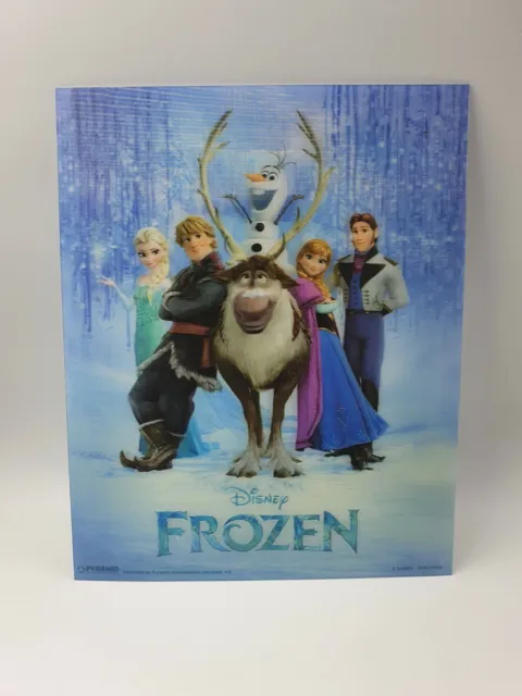 2x Disney Frozen - poster 3D - arte da parete, arredamento camera da letto | NUOVO DI ZECCA! Regalo divertente