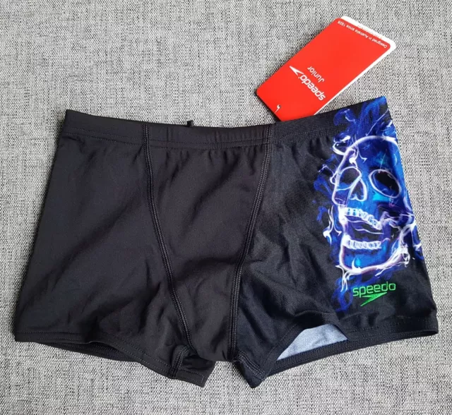 SPEEDO Boys Smoulder Aquashort Swimmers Size 12 Endurance+ BRAND NEW with tag 2