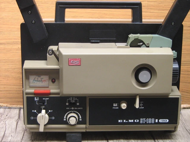 Projecteur Super 8 Sonore HEURTIER DUOVOX - Fabrication Française (Occasion)