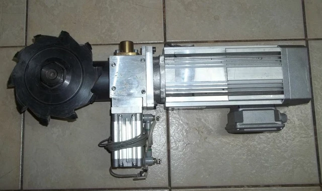 Grooving Saw Head with a 90 Degree Pneumatic Rotator W/CEG Motor 11F16340