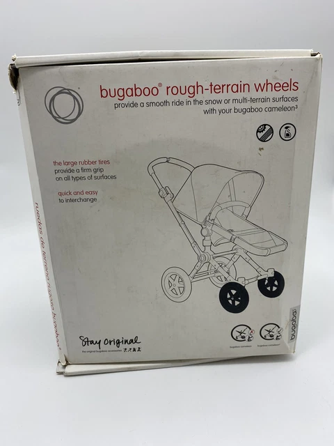 BUGABOO CAMELEON 3 Rough Terrain All Terrain Snow Sand Wheels 31.00 PicClick UK