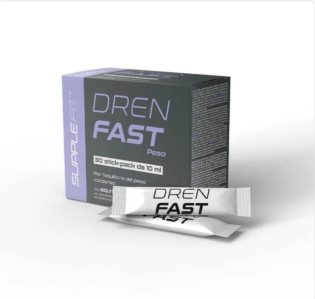 SuppleFit Dren Fast Bio Controllo Del Peso Metabolismo Verdauungsfunktion 300ml
