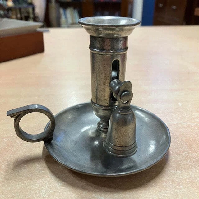 Bougeoir Vintage En étain Pour 5 Bougies – Style Chalet