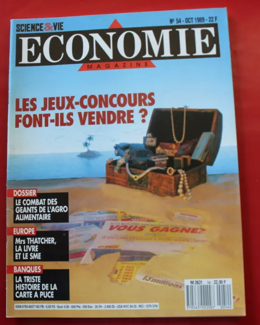 1989 "Science & Vie Économie" Revue n°54 (1989) / TBE