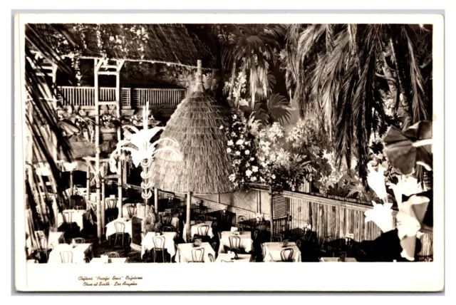 Vintage 1940s RPPC - Clifton's "Pacific Seas" - Los Angeles Postcard (UnPosted)