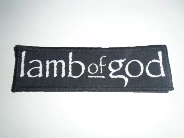 Lamb Of God Woven Patch