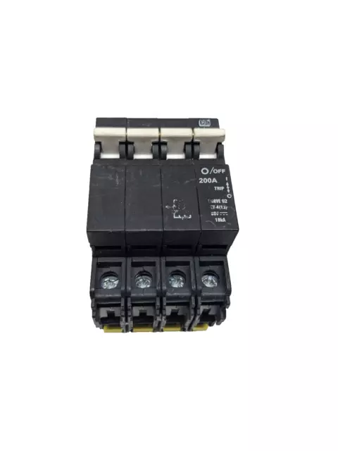 Cbi Curve  Qy-4(13) 200A 4-Pole Din Rail Mount 200 Amp Breaker