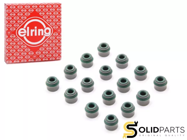 16x ELRING Ventilschaft Dichtring VW AUDI SEAT SKODA MERCEDES BMW RENAULT OPEL