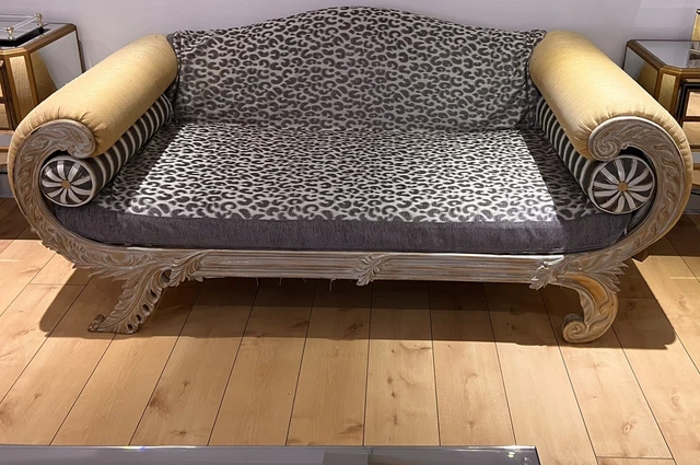 antique oriental occasional sofa chaise lounge