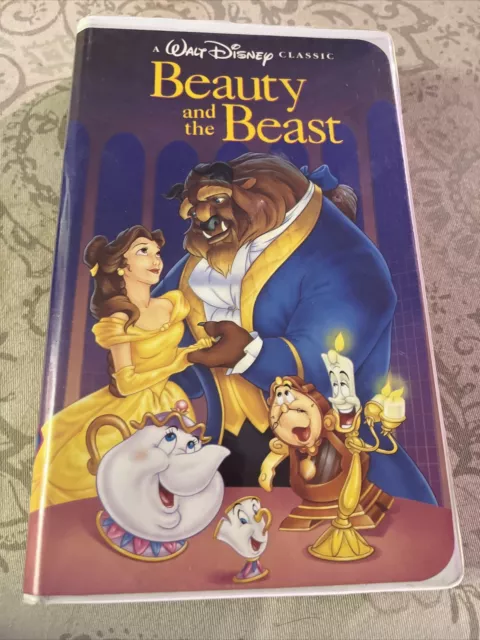 BLACK DIAMOND!!! Disneys Beauty and The Beast (VHS, 1992)