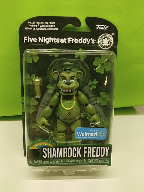 Funko Five Nights at Freddys SHAMROCK FREDDY Figure Walmart Exclusive FNAF
