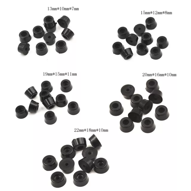 10Pcs Non-slip Rubber Feet Protector Pads Furniture Instrument Case Bumper B*tz