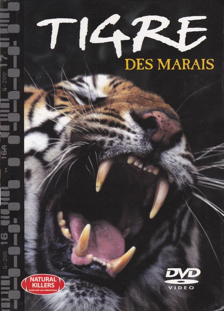 DVD . TIGRE DES MARAIS .Vendu avec son livret . comme neuf . Film documentaire