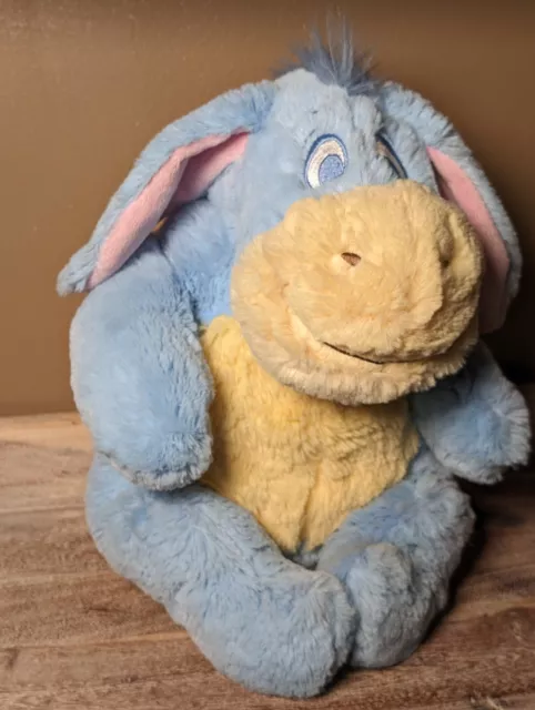 Disney Baby Eeyore Blue Plush 11" Winnie The Pooh Toy Easter Stuffed Animal