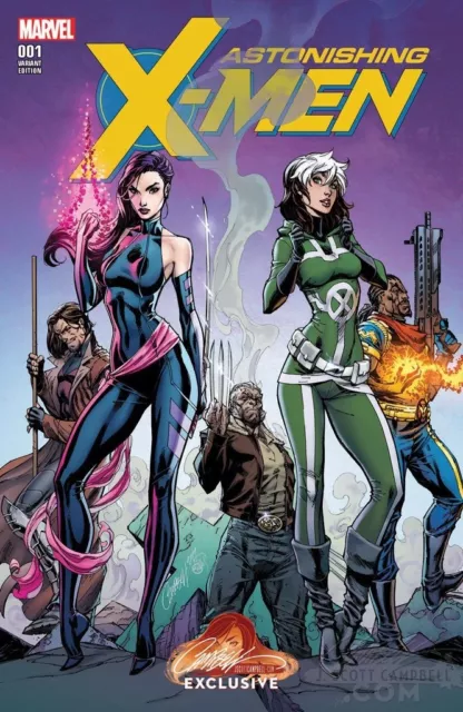 Astonishing X-Men 1 J Scott Campbell Cover A Variant Nm