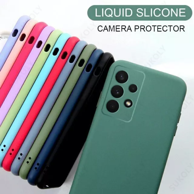 For Huawei P40 Pro P30 P20 Mate 20 30 Pro Shockproof Slim Liquid Silicone Case