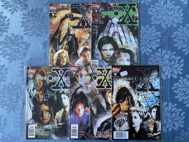 Chris Carter The X-Files Topps Comics x5