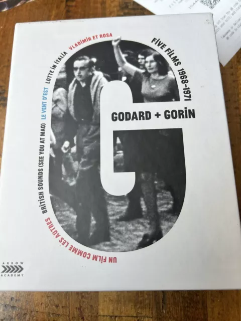 Blu-Ray World Cinema Jean-Luc Godard + Gorin: Five Films (15) 6 Disc