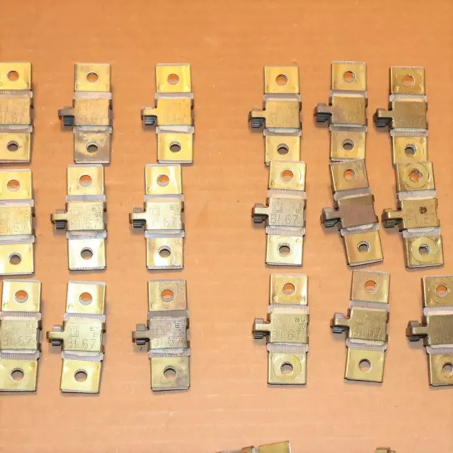 One Lot of 3  Square D  B1.67   Thermal Overload Relay Heater Element Sq D