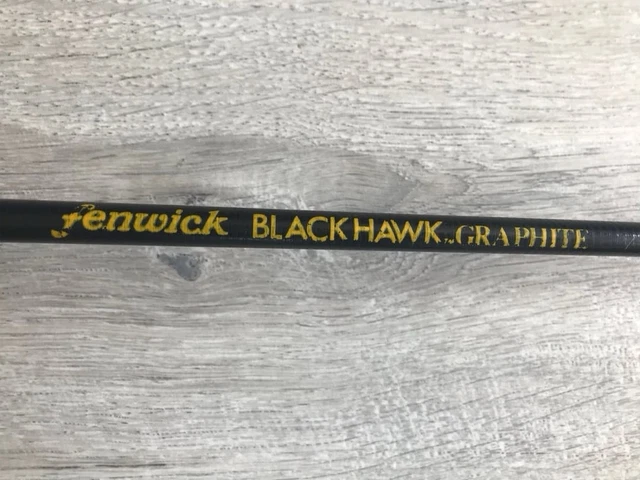 ネット限定お買い得商品 - ショップチャンネル VINTAGE FENWICK 5'-6 Baitcasting BC55M Graphite Hawk BLACK ロッド