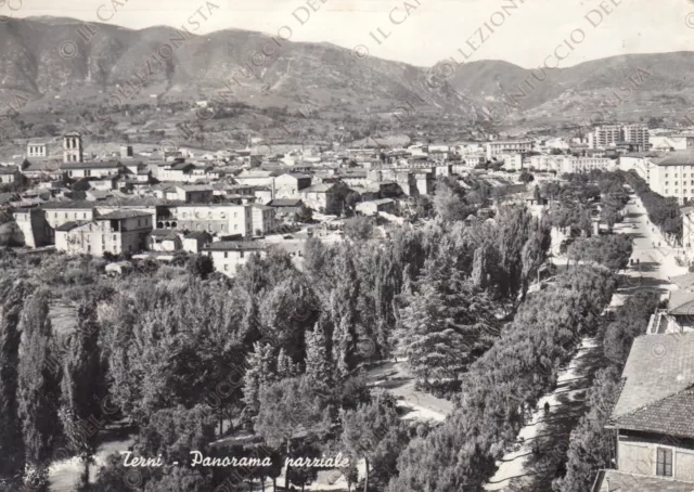 Terni panorama parziale Cartolina