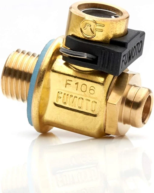 F133S with LC-10 S-Series Large Body FUMOTO Valve with Short Nipple and LC-10