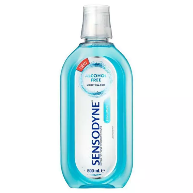 Sensodyne Sensitive Cool Mint Gentle Mouthwash 500 mL