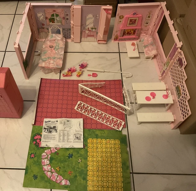 VINTAGE, 90ER BARBIE Haus Koffer EUR 40,00 PicClick DE