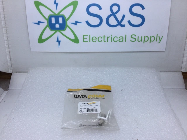 Data Comm Electronics 20-3102-WH Coax F-Keystone Jack 1-GHZ Insert White