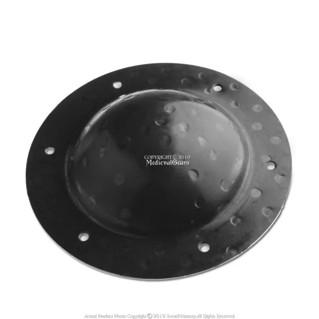 14 Gauge Steel 7.5" Combat Grade Functional Medieval Shield Boss Umbo SCA HEMA